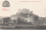 59.- Coucy-le-Chteau (Aisne).- Ensemble des Ruines (II) (+devise)