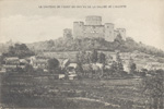 LE Chteau DE COUCY EN 1914 VU DE LA VALLEE DE L'AILETTE