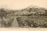 42 COUCY-LE-Chteau aprs la Guerre.- Ensemble de la Ville et du Chteau Whole of the Town and Castle.- ND