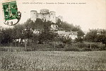 COUCY-LE-Chteau - Ensemble du Chteau - Vue prise au couchant