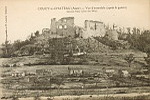 COUCY-le-Chteau (Aisne) - Vue d'ensemble (aprs la guerre) General View (after the War)