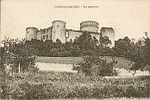 COUCY-le-Chteau.- Vue extrieure
