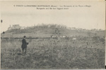 2.COUCY-le-Chteau-AUFFRIQUE (Aisne) - Les Remparts et les Tours d'Angle Remparts and the two biggest tower
